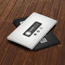 Black and White Business Card