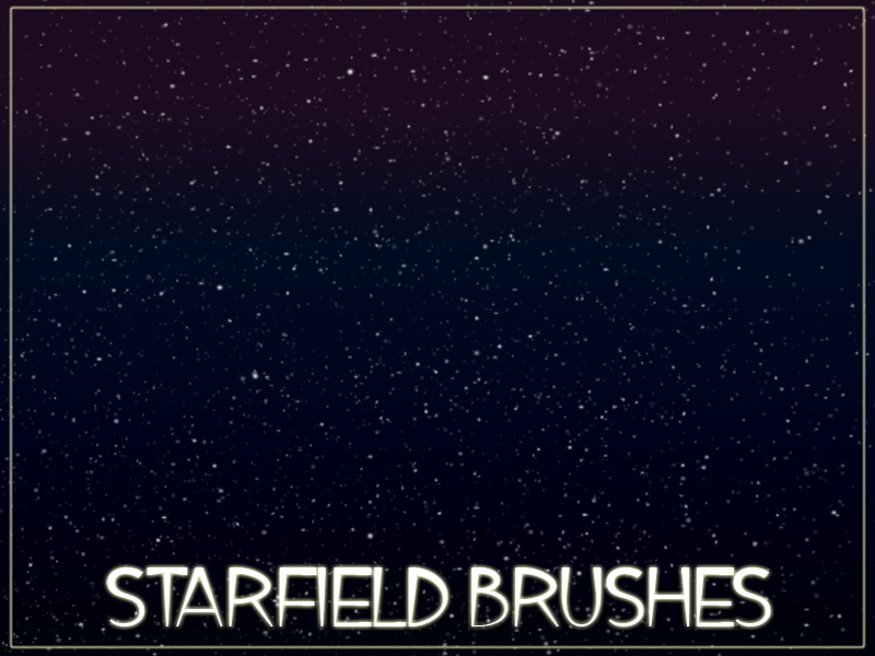 Starfield Brushes.. by arcastock on DeviantArt