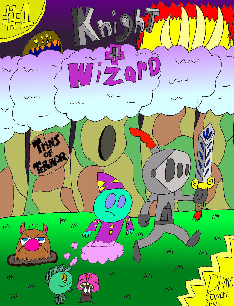 Knight+Wizard:Trials of Terror by DemoComics on DeviantArt
