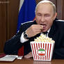 Putin Eating Iranian Popcorn 