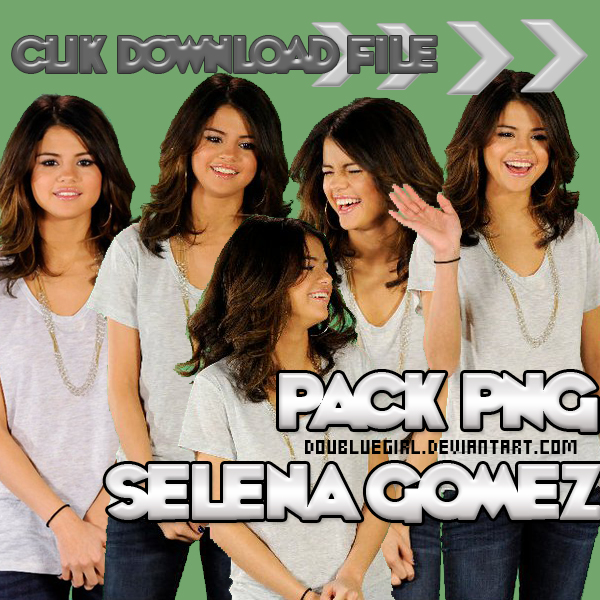 Pack PNG de Selena Gomez