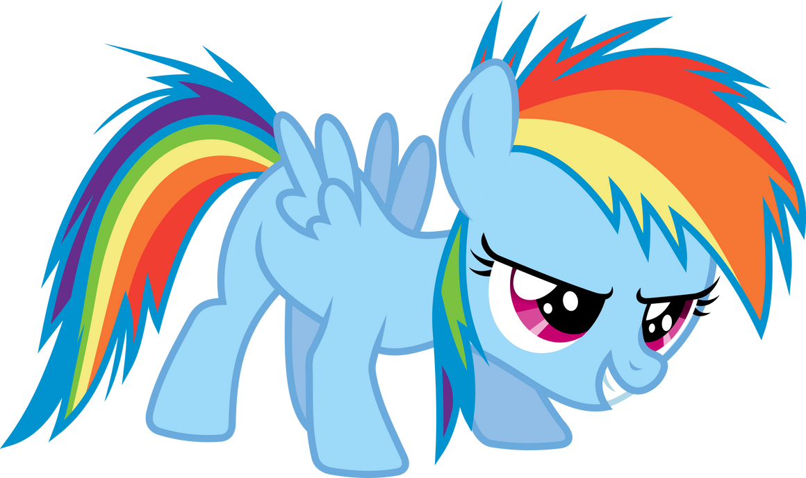 Rainbow Dash Filly by imageconstructor on DeviantArt