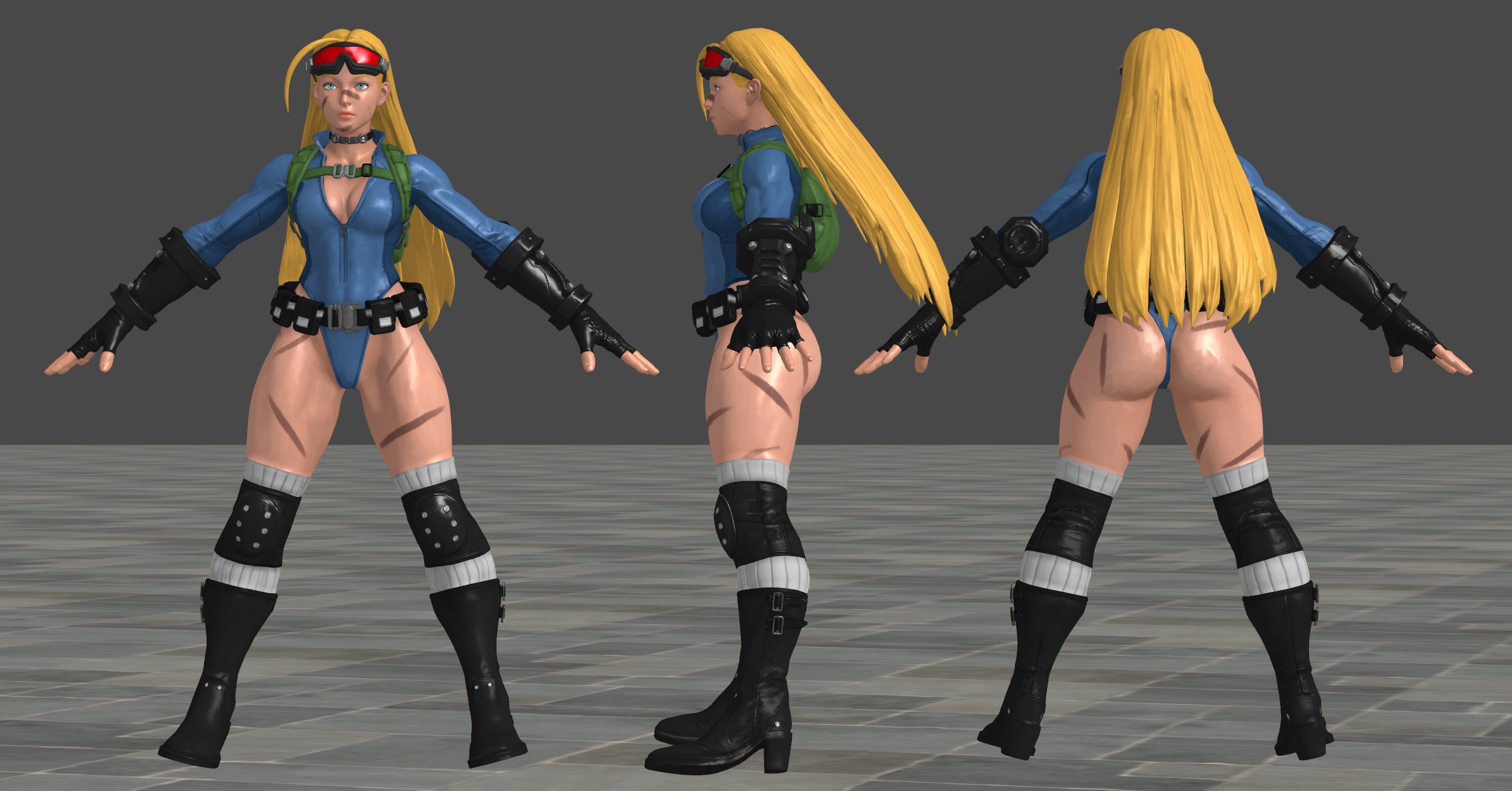 PC / Computer - Street Fighter V - Cammy (1) - The Models Resource