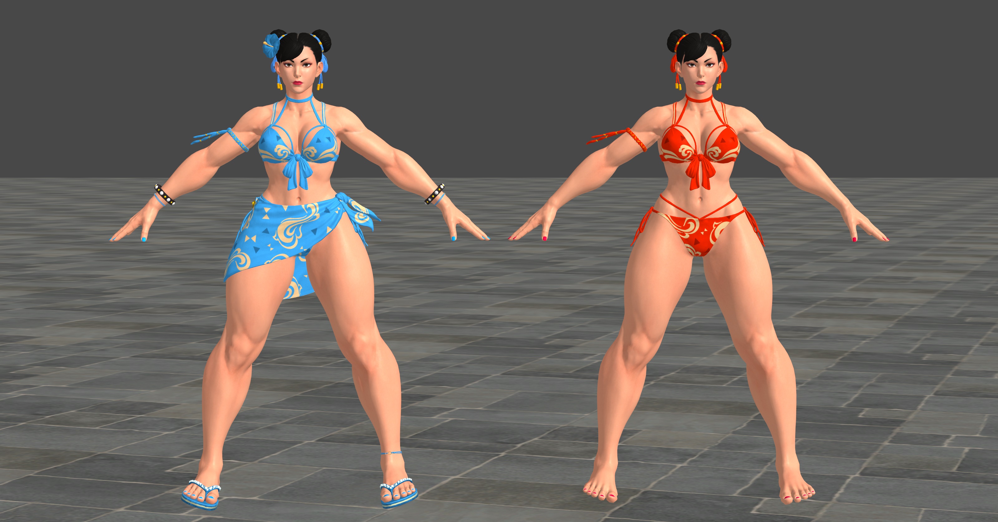 SFV Chun li C11 Vacation XPS.