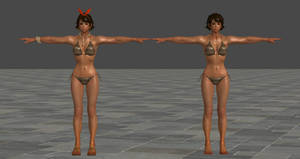 Tekken 7 Josie Diva Bikini XPS Model