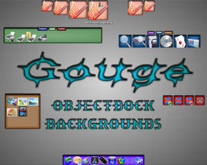 Gouge ObjectDock Backgrounds