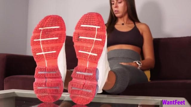 Sweaty Feet in Gym Sneakers by wantfeetcom on DeviantArt