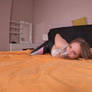 Hogtied Girl Tries to Escape