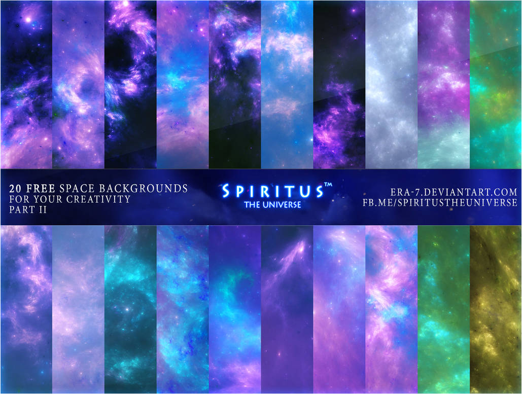 20 FREE SPACE BACKGROUNDS - PACK 13 by ERA-7 on DeviantArt