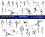 30 HUMAN POSE REFERENCES - PACK 17 by ERA-7