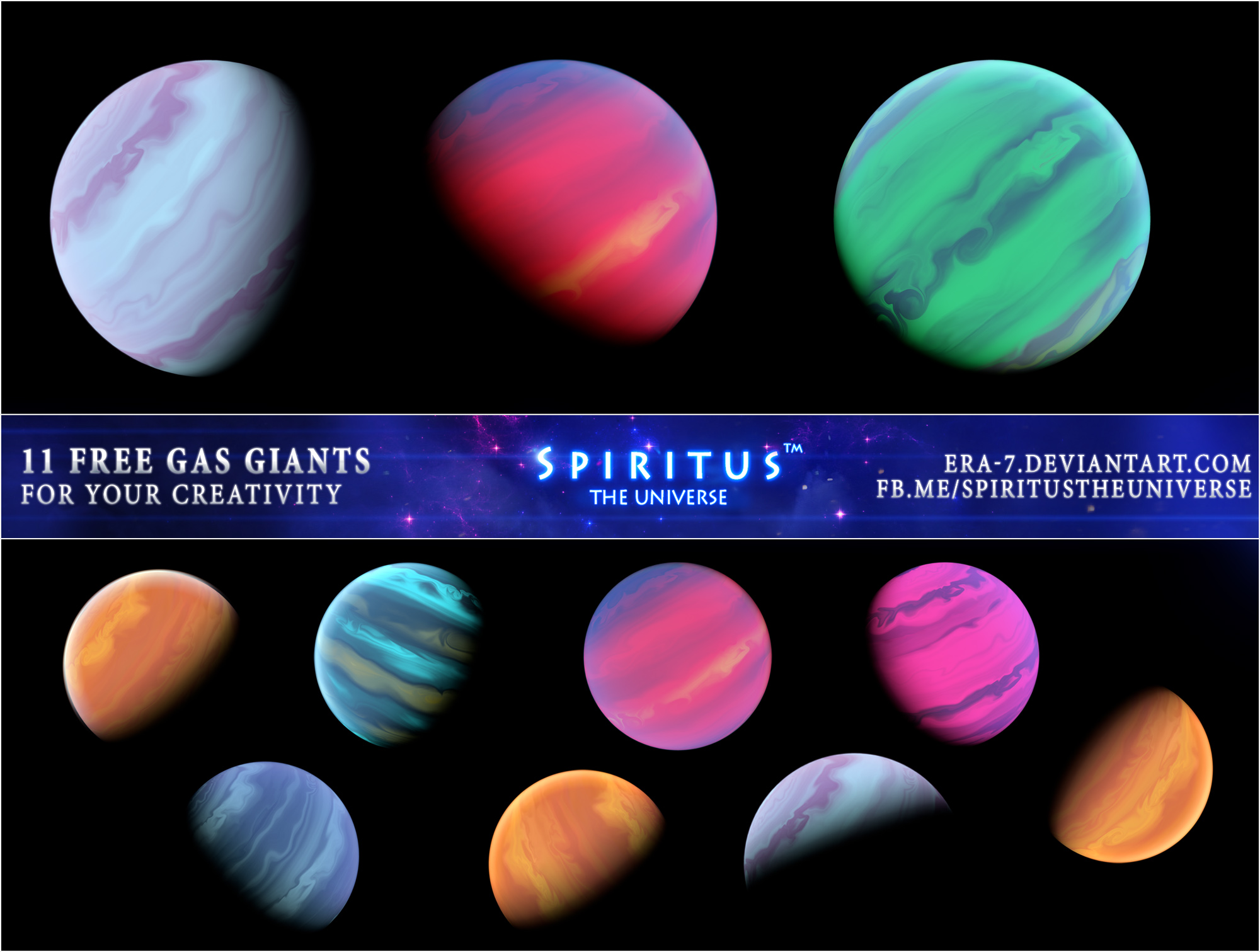 11 FREE GAS GIANTS - PACK 24