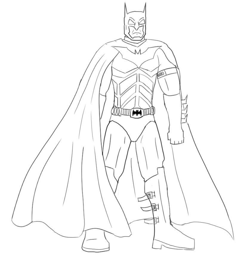 Batman Line by Turbodragoon on DeviantArt