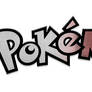 Pokemon logo metallic