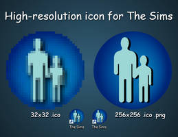 The Sims high-resolution game icon