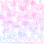 Bunnie Head Brushes