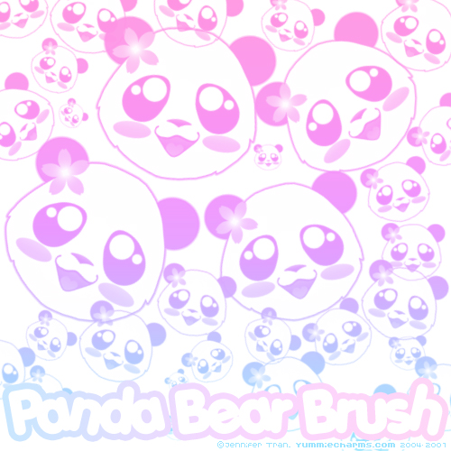 Panda Head Brush