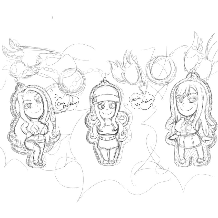 Keychains by Soul-of-Platinum on DeviantArt