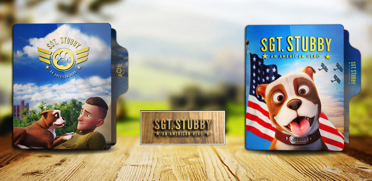 Sgt Stubby An American Hero 2018 Folder Icon By Rkomilan On Deviantart