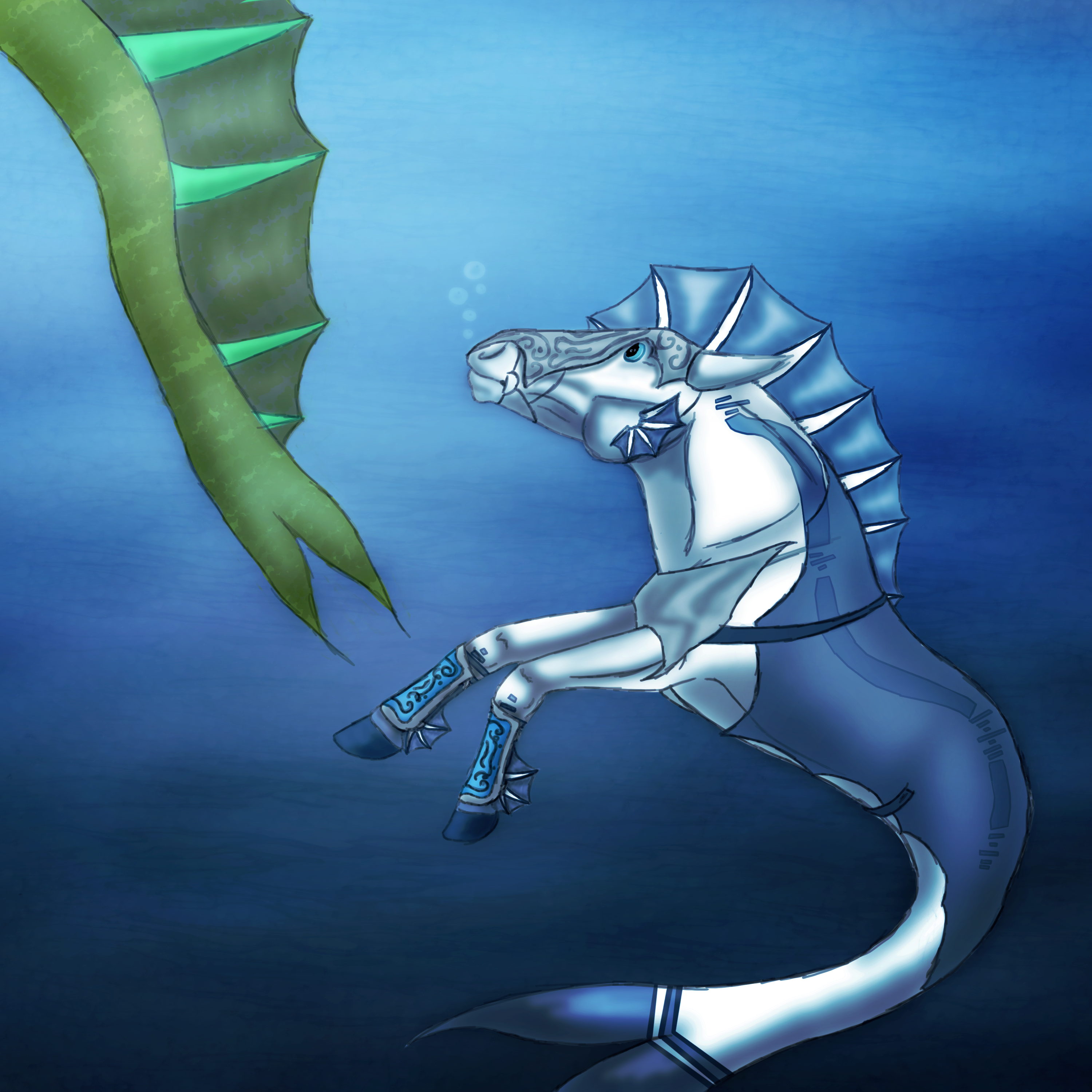 The Tail of a Devil - Dragon Hunt Entry 2013 by kryptooxx on DeviantArt