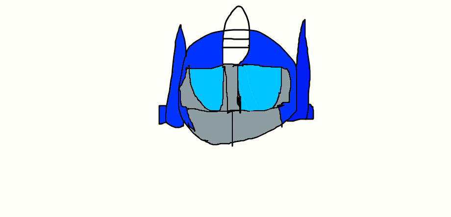 Optimus Prime's Head by andrewjelen on DeviantArt