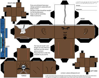 50 Cent Cubeecraft Template