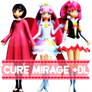 MMD Happiness Charge Precure- Cure Mirage +DL!