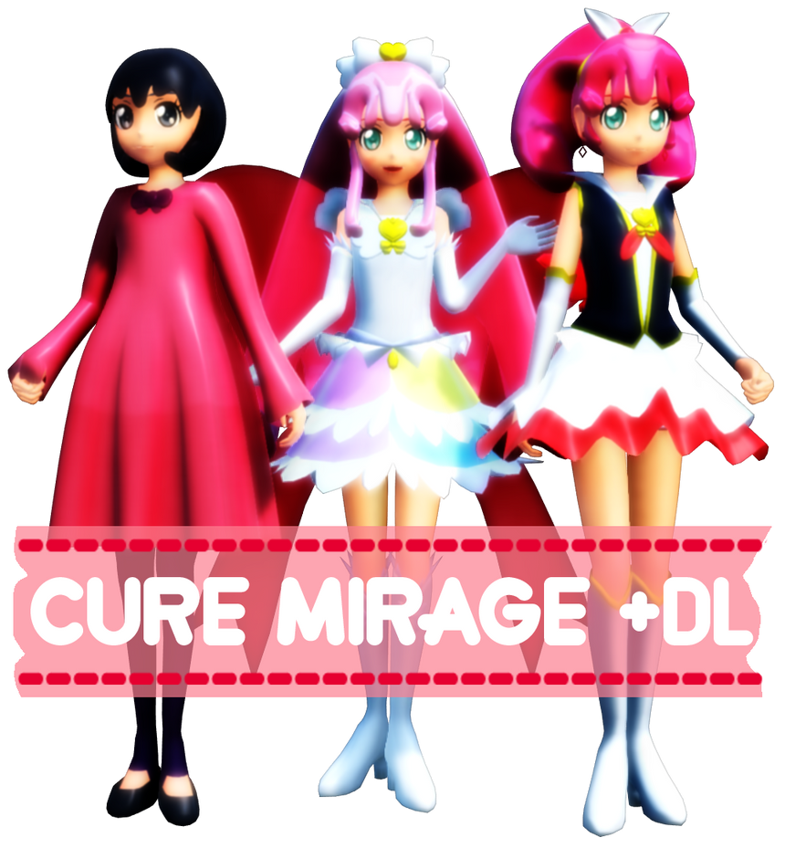 Wallpaper Mmd Happiness Charge Precure Cure Mirage Dl By Vtrevisan On For Android Free