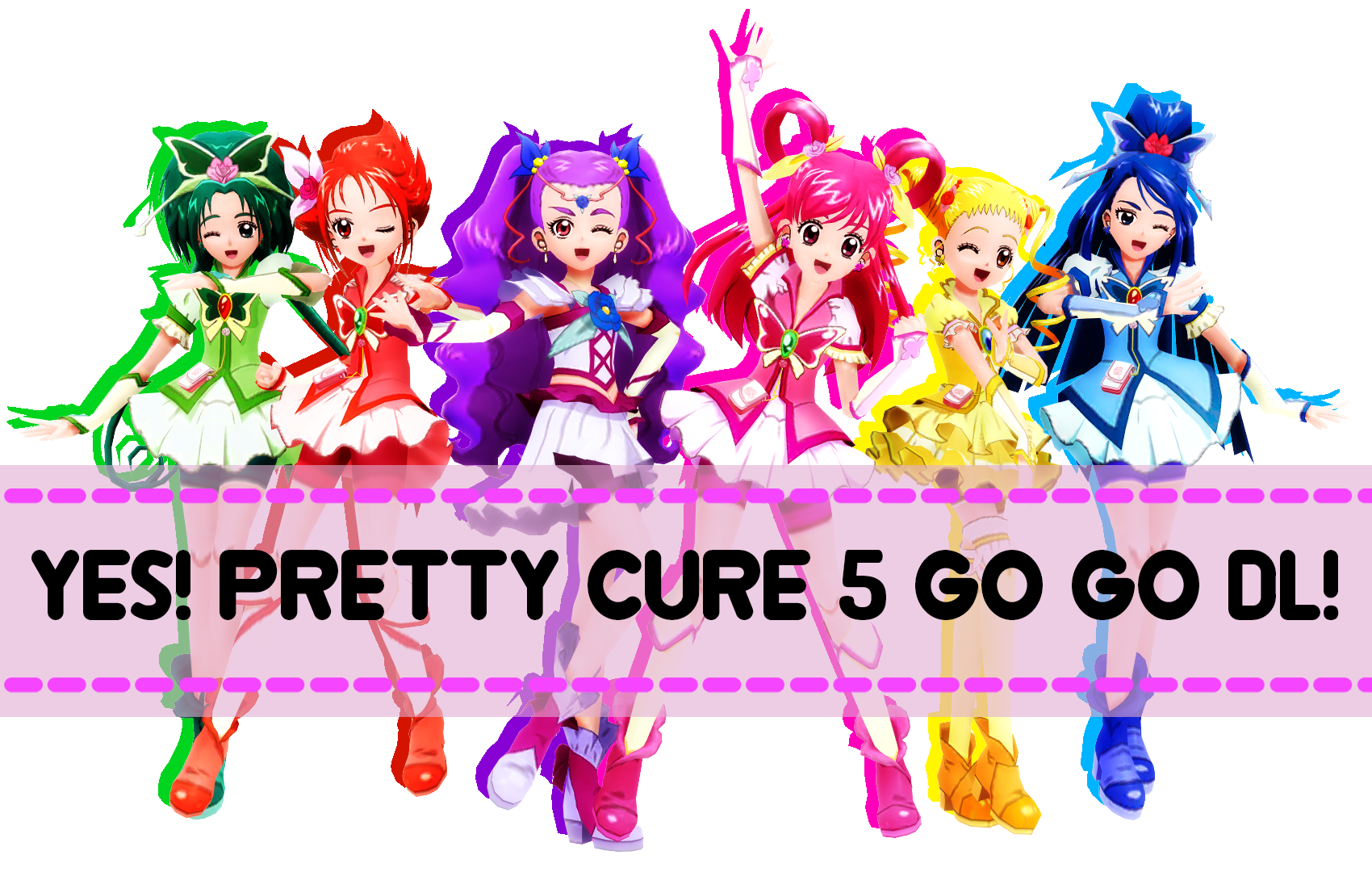 Yes Precure 5! GoGo by 1984neptune on DeviantArt