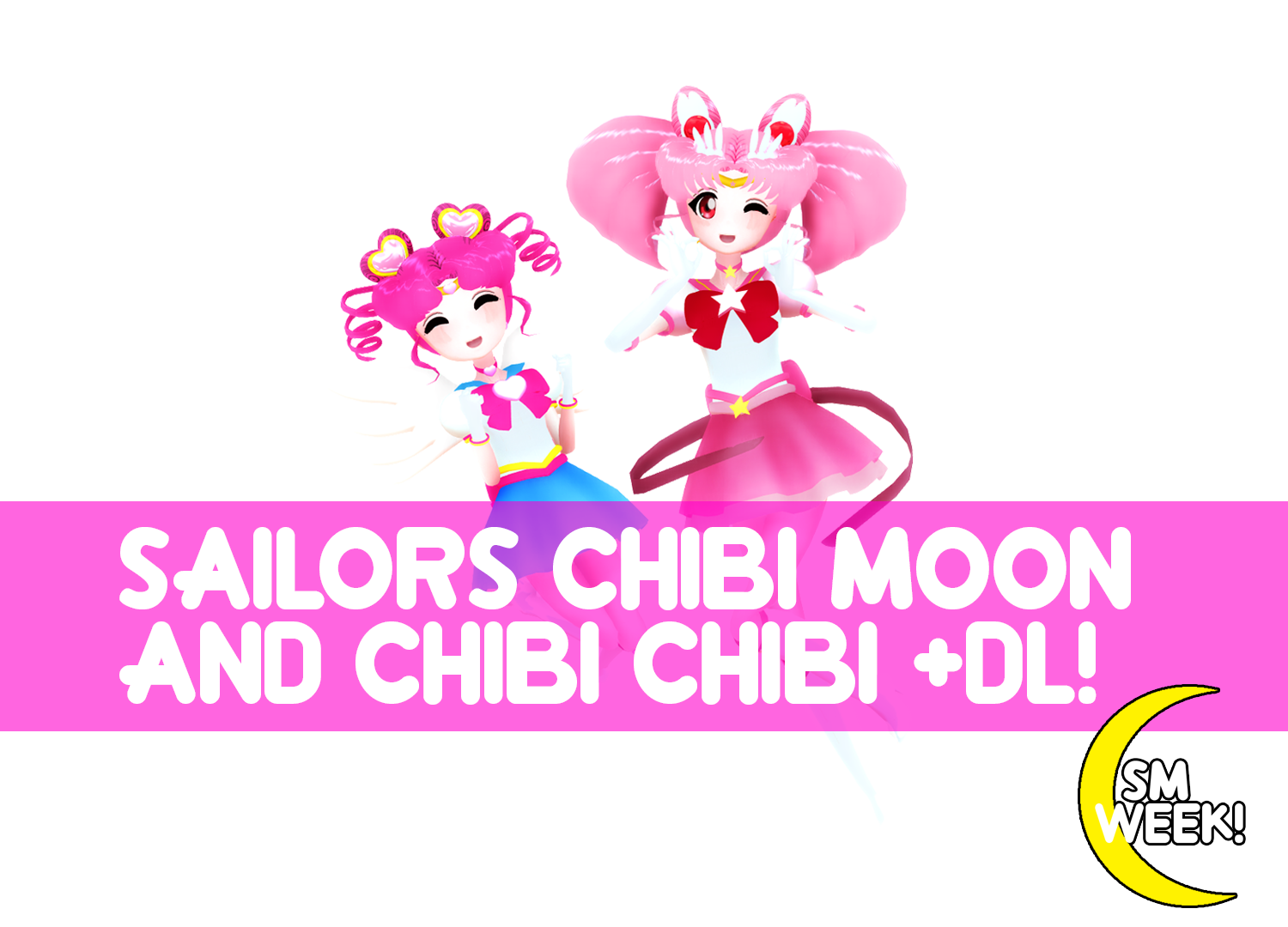 [MMD] Chibi Moon and Chibi Chibi +DL! by Vtrevisan on DeviantArt