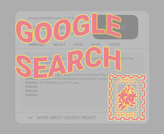 A Google Search Template By Quezcn by musefluence on DeviantArt