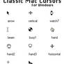 Mac OS 9 Cursors for Windows