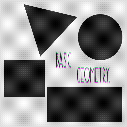 Geometry Simple Photo Basic Geometry by milkyanunnie on DeviantArt