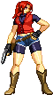 Claire Redfield stance animation