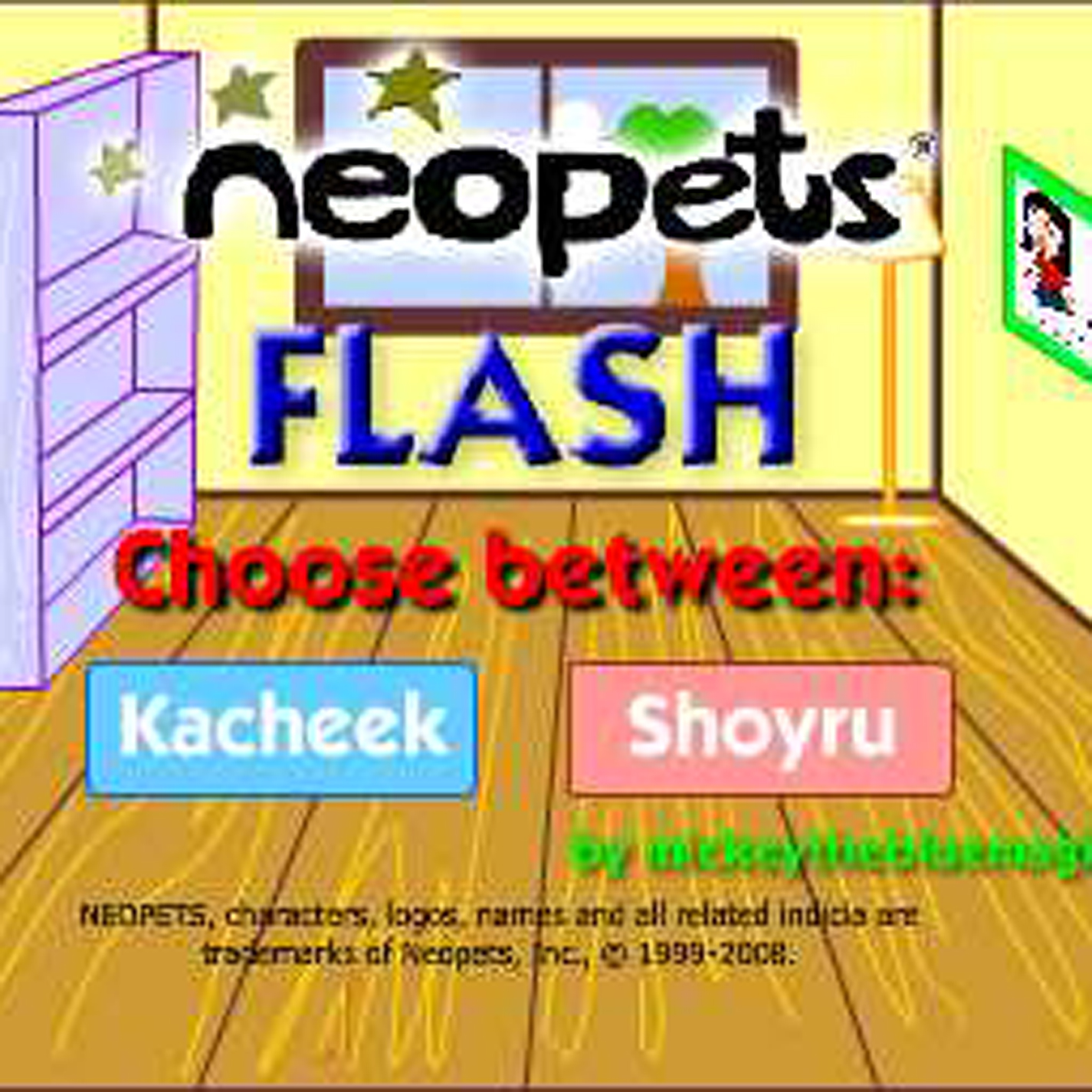 Neopets Flash by mickeythebluemagic on DeviantArt