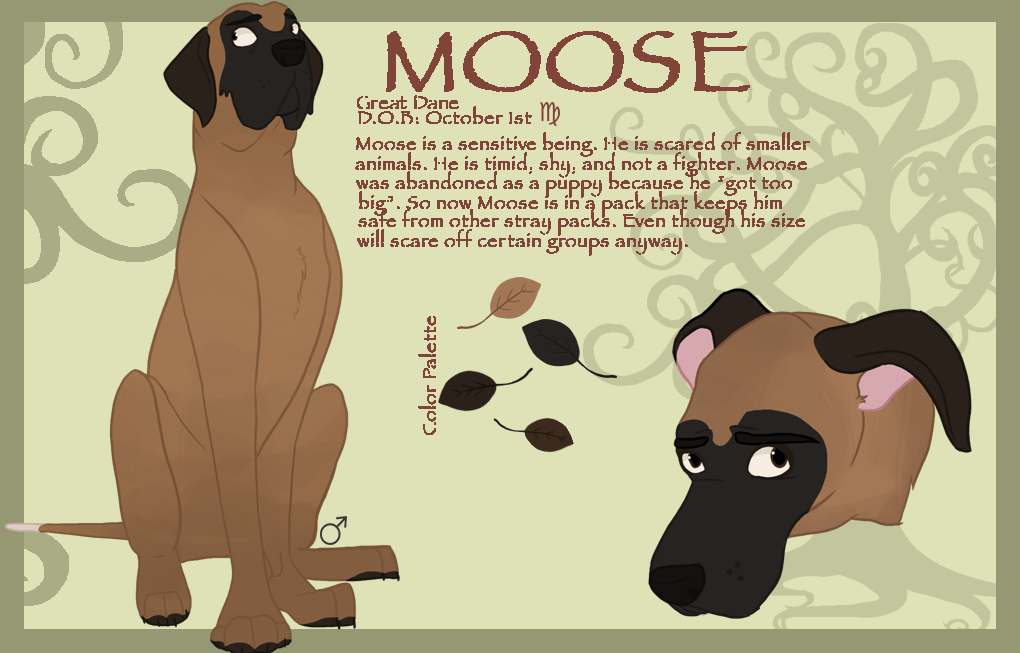 Moose Reference Sheet by EmLiminator on DeviantArt