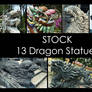 Dragon Statues STOCK PACK
