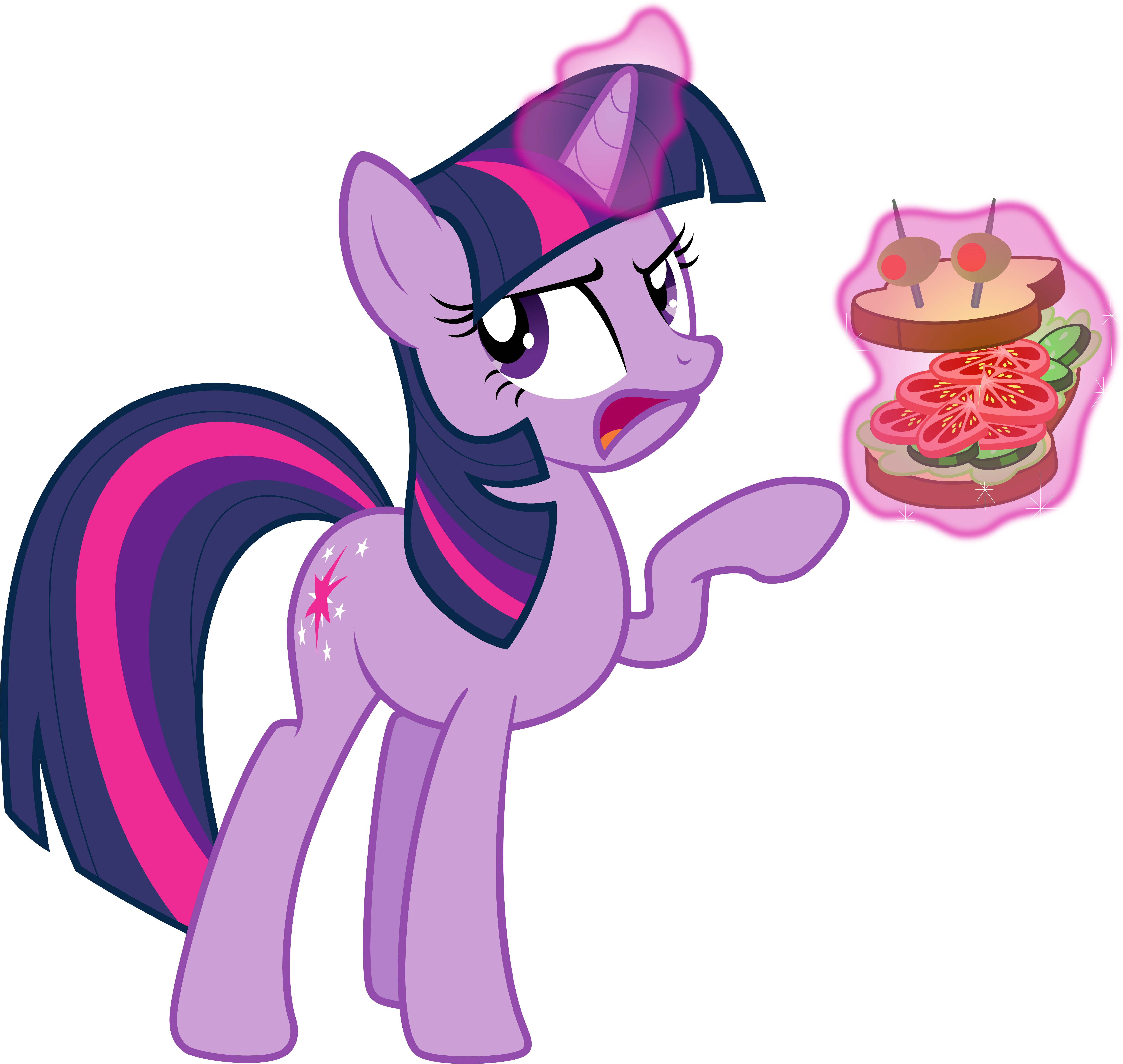 Talking sandwich, Shining Armor style