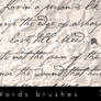Words Brushes