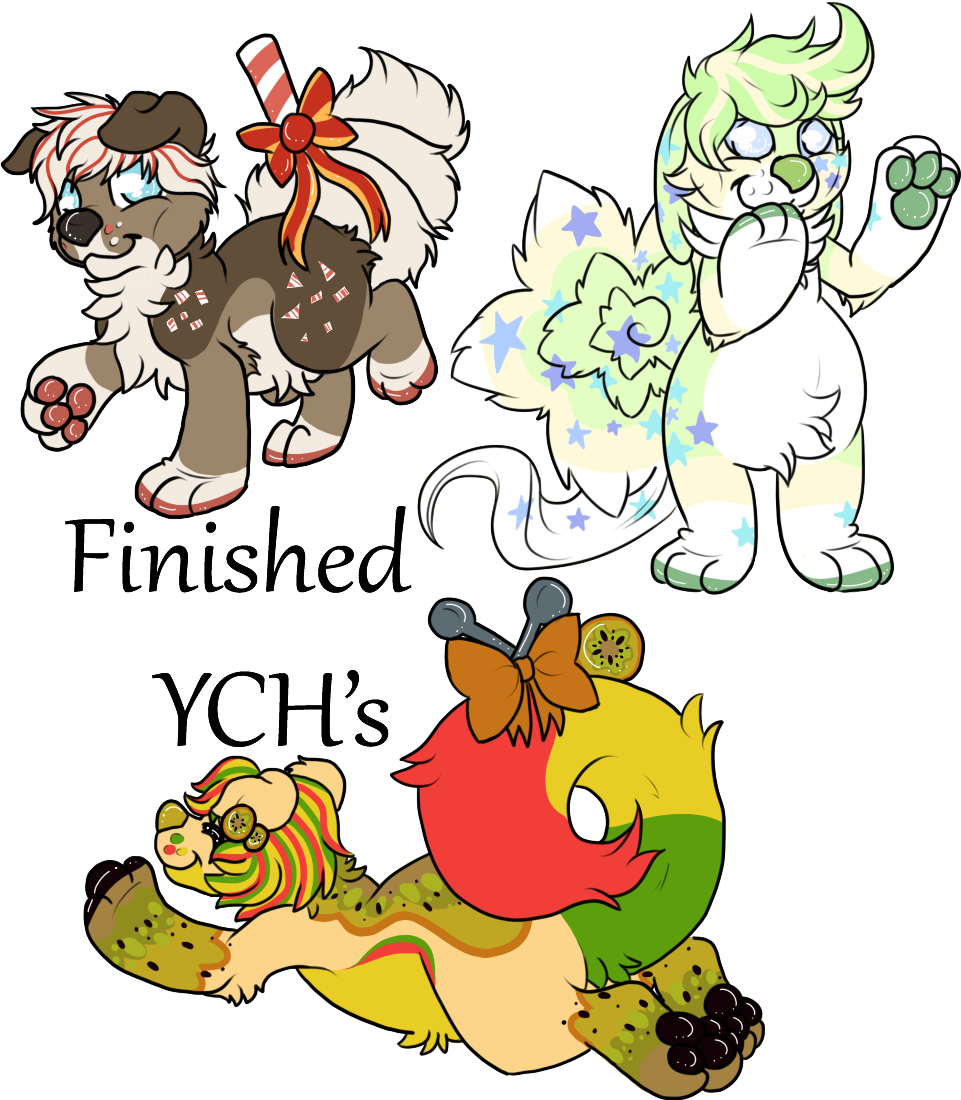 Finished YCH Chibis!