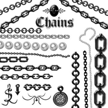 Chain brushes