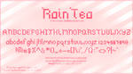 FONT: RainTea by rain-tea