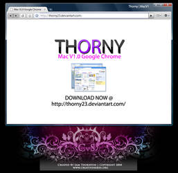 Google Chrome - MacV1.0 Theme