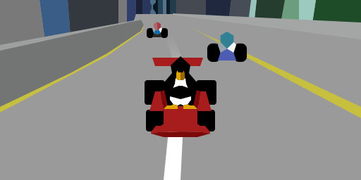 Super Tux Kart Abstract Art