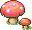 Sprite Rip: Mushrooms by F2U-Sprites