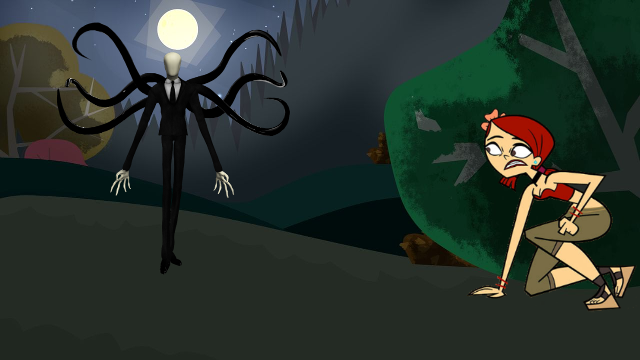 slenderman total drama wiki by Lm12 on DeviantArt