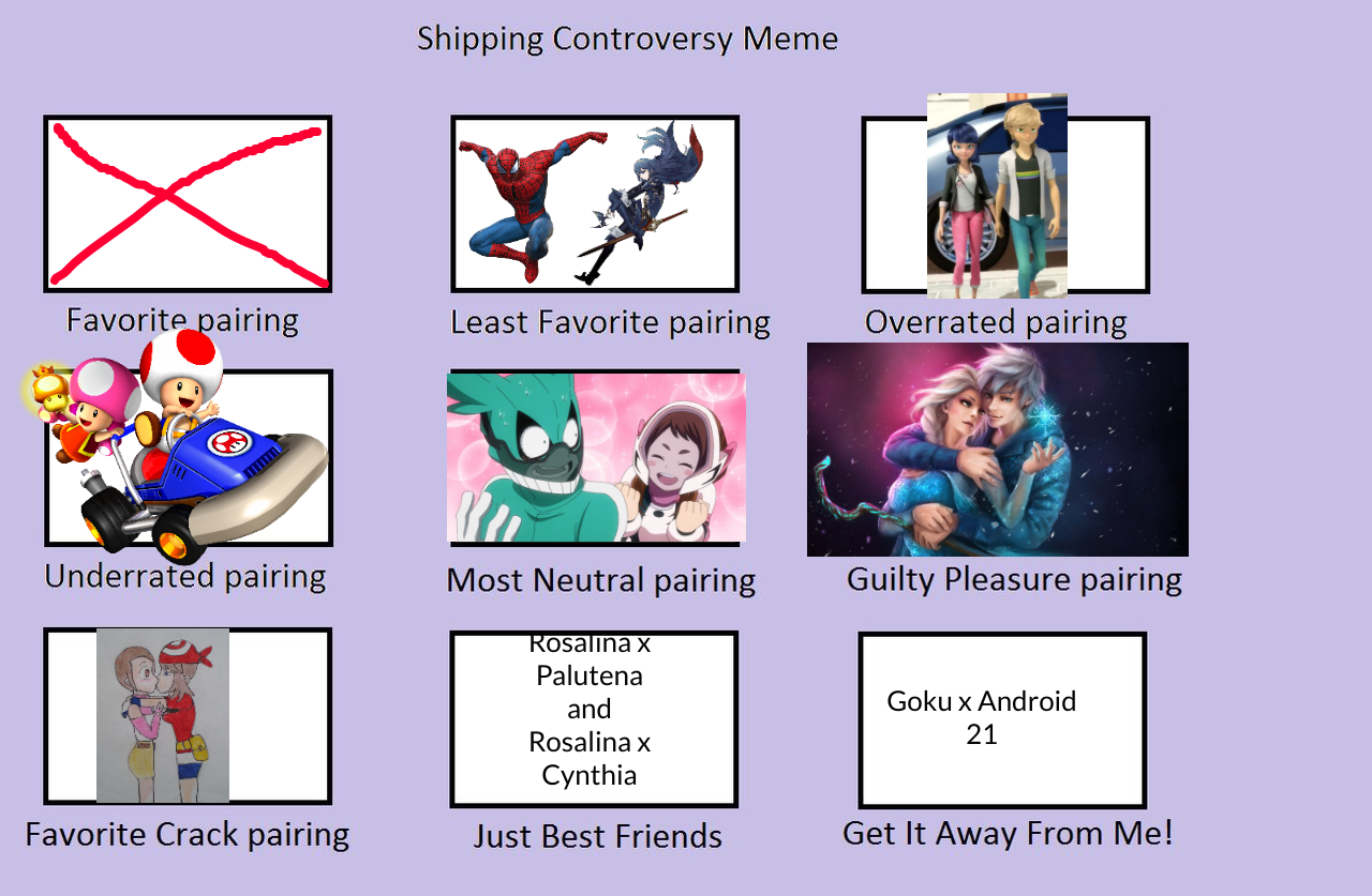 Shipping Controversy Meme by NeoTheBat100 on DeviantArt