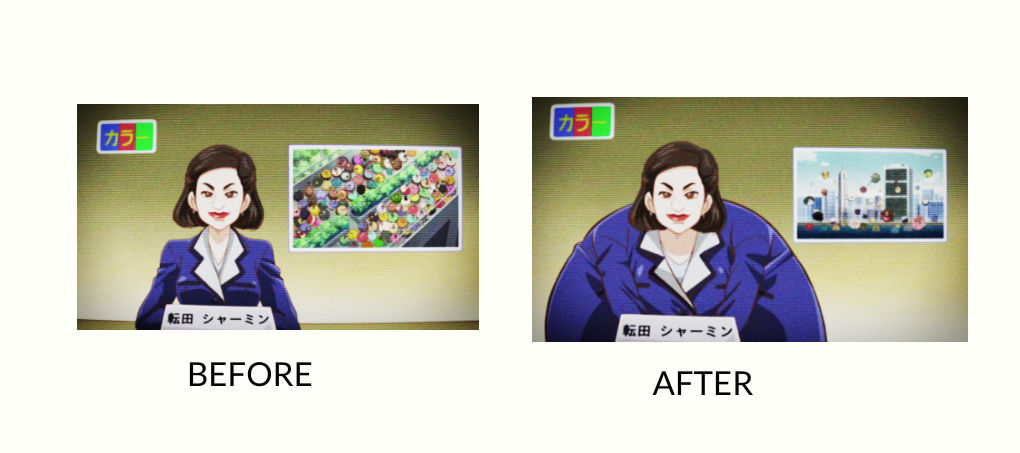 News Reporter Roly Poly Before and After by NeoTurboBat2000 on DeviantArt