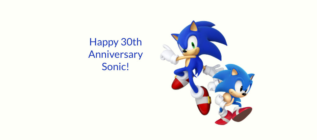 Happy 30th Anniversary Sonic by MattTheBat7 on DeviantArt