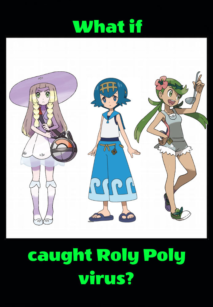 What if Sun and Moon Girls Caught Roly Poly Virus? by NeoTheBat100 on ...