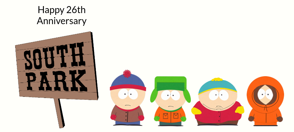 Happy 26th Anniversary South Park by NeoTheBat100 on DeviantArt